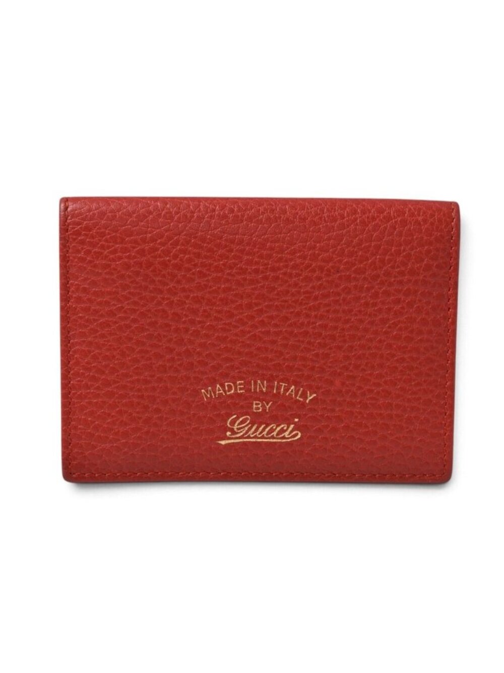 Gucci Card Case Business Swing Red